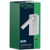 V-tac 2W LED įleidžiamo montavimo sieninis šviestuvas, baltas, 3000K, CREE LED chip