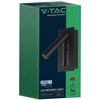 V-tac 2W LED įleidžiamo montavimo sieninis šviestuvas, juodas, 3000K, CREE LED chip