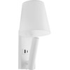 V-tac 2W LED sieninis šviestuvas, baltas, 3000K, CREE LED chip, su USB/PD jungtimi