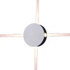 V-tac 4W LED sieninis šviestuvas, apvalus, baltas, IP65, 3000K