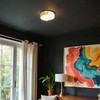 48W LED lubinis šviestuvas, aukso sp., 3000/4000/6000K, dimeriuojamas