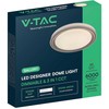 Lubinis šviestuvas 30/60W LED paviršinis šviestuvas, rudos sp., 3000-6500K, dimeriuojamas