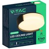 48W LED lubinis šviestuvas, juodos sp., 3000/4000/6000K, dimeriuojamas