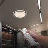 Lubinis šviestuvas 30/60W LED paviršinis šviestuvas, rudos sp., 3000-6500K, dimeriuojamas