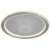 50W LED lubinis šviestuvas, pilkas, 3000-6500K, dimeriuojamas