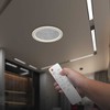 50W LED lubinis šviestuvas, pilkas, 3000-6500K, dimeriuojamas