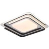 60W LED lubinis šviestuvas, juodos/baltos sp., 3000-6500K, dimeriuojamas