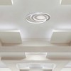Lubinis šviestuvas 60W LED paviršinis šviestuvas, baltos sp., 3000/4500/6500K, dimeriuojamas