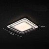 60W LED lubinis šviestuvas, juodos/baltos sp., 3000-6500K, dimeriuojamas