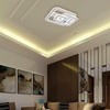 80W LED lubinis šviestuvas, baltas, 3000-6500K, dimeriuojamas