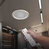50W LED lubinis šviestuvas, pilkas, 3000-6500K, dimeriuojamas
