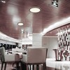 Lubinis šviestuvas 36W LED paviršinis šviestuvas, baltos/rudos sp., 3000/4500/6500K, dimeriuojamas