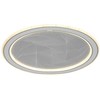 50W LED lubinis šviestuvas, pilkas, 3000-6500K, dimeriuojamas