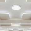 Lubinis šviestuvas 36W LED paviršinis šviestuvas, baltas, 3000/4500/6500K, dimeriuojamas