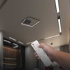 70W LED lubinis šviestuvas, juodas, 3000-6500K, dimeriuojamas