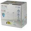Pakabinamas šviestuvas 7W pakabinamas LED šviestuvas V-TAC, Ø250, baltas, metalas / akrilas, 4000K (natūraliai balta)
