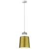 Pakabinamas šviestuvas 7W pakabinamas LED šviestuvas V-TAC, Ø120, aukso spalva, metalas / akrilas, 4000K (natūraliai balta)