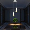2x5W LED pakabinamas šviestuvas, baltos/aukso sp., 3000K