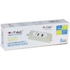 100W SLIM maitinimo šaltinis V-TAC, 12V, plastikiniu korpusu, IP67