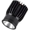 V-tac 18W LED modulis/įleidžiamas šviestuvas, juodas, 3000K