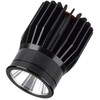 V-tac 18W LED modulis/įleidžiamas šviestuvas, juodas, 4000K