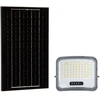 12W LED prožektorius su saulės baterija, juodas, 3000/4500/6500K, dimeriuojamas