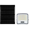 20W LED prožektorius su saulės baterija, juodas, 3000/4500/6500K, dimeriuojamas