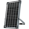 30W LED prožektorius su saulės baterija ir judesio davikliu, juodas, 4000/6000K