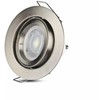 GU10 lemputės rėmelis V-TAC, apvalus, nikelio sp, Φ95 x 32 mm