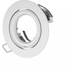 GU10 lemputės rėmelis V-TAC, apvalus, baltas, Φ95 x 32 mm