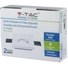 GU10 lemputės rėmelis V-TAC, baltas, kvadratinis, 100x100mm