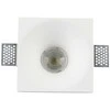 Bikuvalt GU10 lemputės rėmelis, baltas, kvadratinis, gilus, 121x121mm