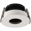 V-tac GU10 lemputės įmontuojamas rėmelis, apvalus, 80x42mm, baltos/juodos spalvos