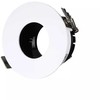 V-tac GU10 lemputės įmontuojamas rėmelis, apvalus, 80x42mm, baltos/juodos spalvos