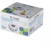 V-tac GU10 lemputės įmontuojamas rėmelis, apvalus, 80x42mm, baltos/rožinio aukso spalvos