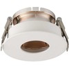 V-tac GU10 lemputės įmontuojamas rėmelis, apvalus, 80x42mm, baltos/rožinio aukso spalvos