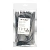 Opaski zaciskowe V-TAC 3.5x150mm juoda 18kg Nylon66 (pakuotė. 100szt)