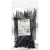 Opaski zaciskowe V-TAC 4.5x150mm juoda 22kg Nylon66 (pakuotė. 100szt)