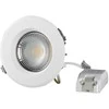 Bikuvalt 10W LED įleidžiamas šviestuvas, apvalus, 3000K