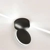 V-tac 7W LED sieninis šviestuvas, juodas, IP65, 4000K