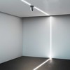V-tac 7W LED sieninis šviestuvas, juodas, IP65, 3000K