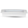 3,8W LED evakuacinis šviestuvas, baltos/juodos sp., 6000K, CREE LED chip