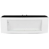 3,8W LED evakuacinis šviestuvas, baltos/juodos sp., 6000K, CREE LED chip
