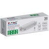 3W avarinis/evakuacinis šviestuvas, baltas, 6400K, IP65, su nuotolinio valdymo galimybe