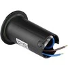 V-tac 1W LED įmontuojamas grindinio šviestuvas, juodas, 6400K, IP67