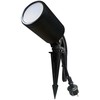 V-tac 7W LED įsmeigiamas šviestuvas, juodas, suderinamas su AMAZON ALEXA ir GOOGLE HOME, 3000-6500K/RGB