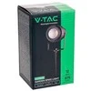 V-tac 12W lauko šviestuvas, įsmeigiamas, juodas, žalia šviesos spalva