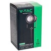 V-tac 12W lauko šviestuvas, įsmeigiamas, pilkas, žalia šviesos spalva