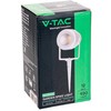 V-tac 12W lauko šviestuvas, įsmeigiamas, baltas, žalia šviesos spalva