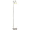 10W LED toršeras, nikelio/baltos sp., 3000K